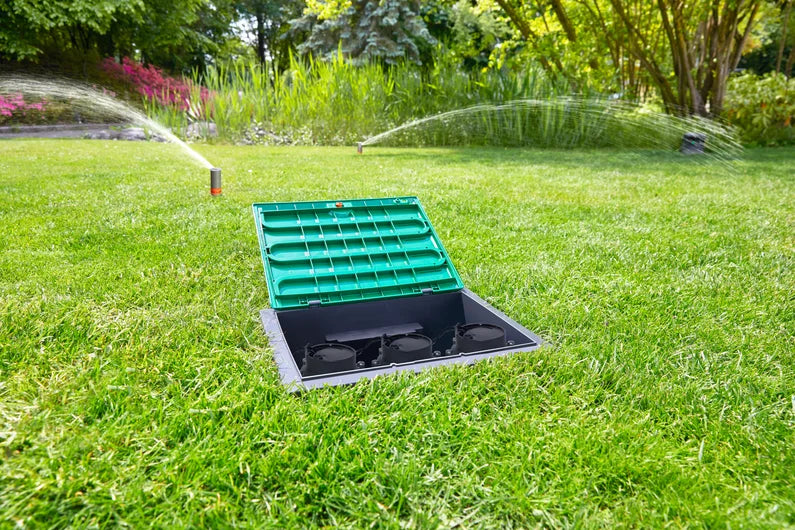 Gardena Ventilbox V3 – Schwarz, Grün, Grau