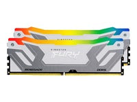 Kingston Technology Kingston FURY Renegade RGB Weiss – 48 GB RAM (2×24 GB), DDR5-8800 MT/s, CL42, 288-Pin DIMM, 1,4 V, für PC