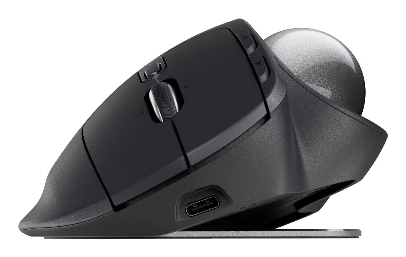 Logitech MX Ergo S – Trackball-Maus – Kabellos (Bluetooth/2,4 GHz), Rechts