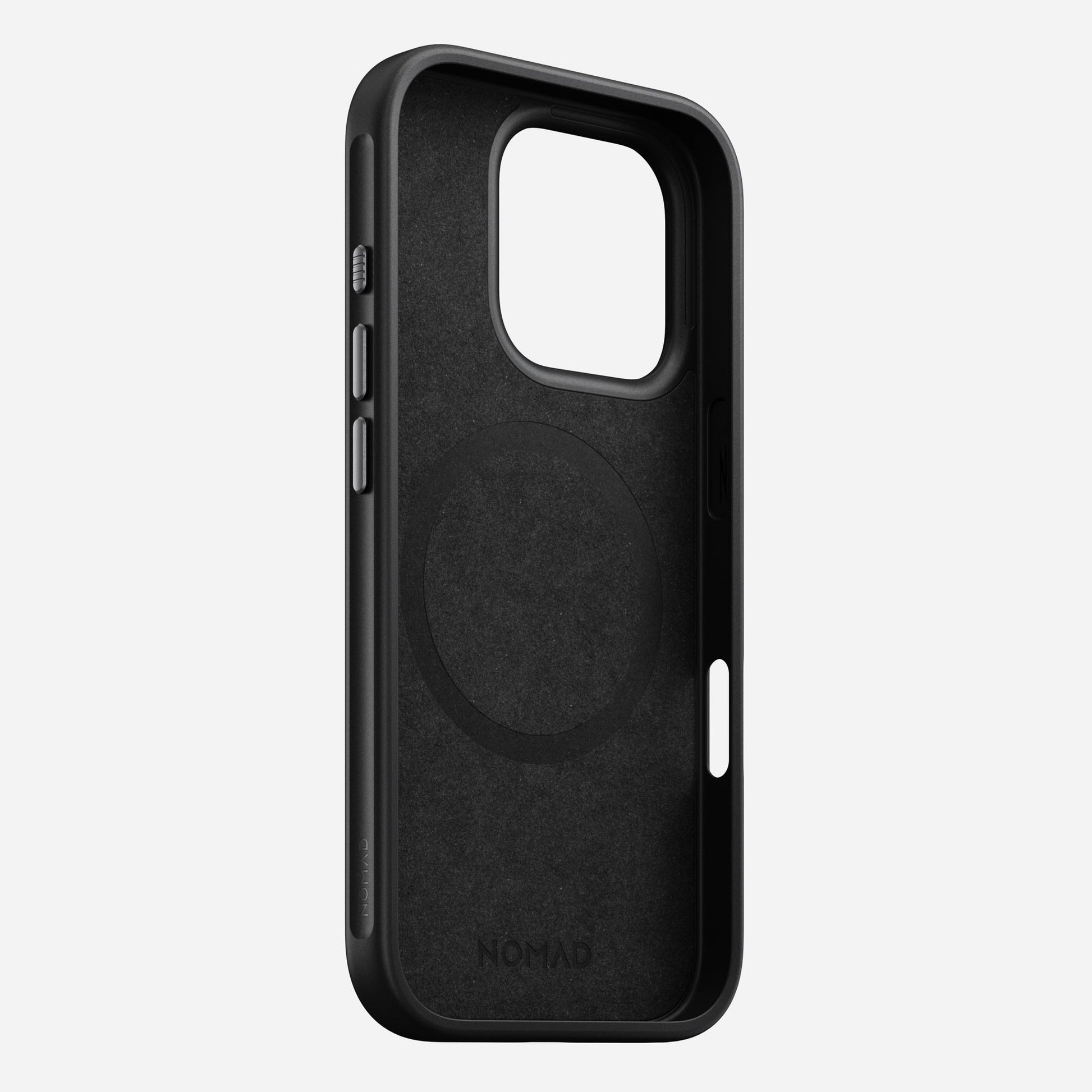 Nomad Backcover – für Apple iPhone 16 Pro – MagSafe, TPU, Steingrau, bis 2,4 m Sturzsicher