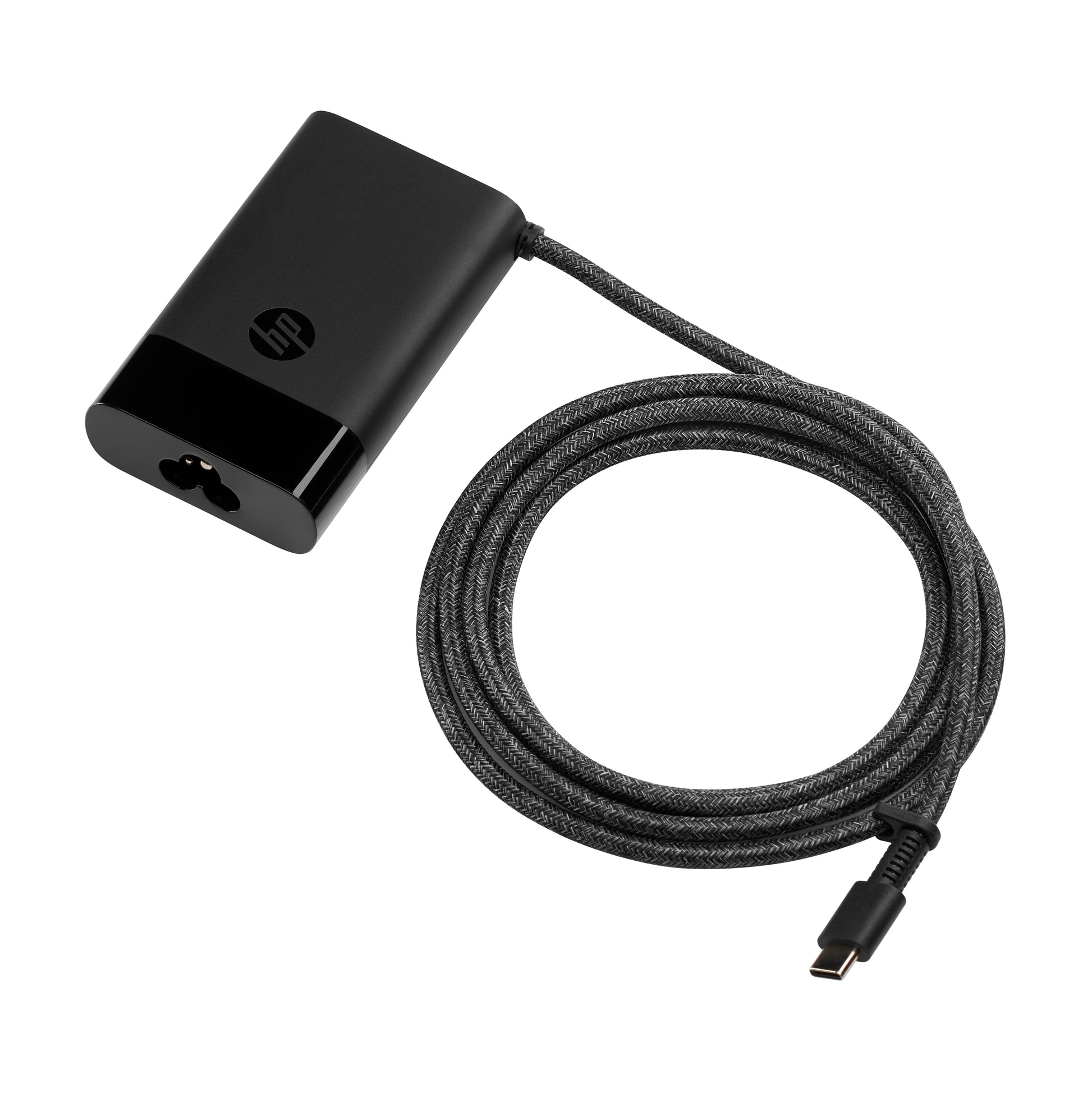 HP USB-Ladegerät 65 W – USB-C×1 – für Laptop – Schwarz
