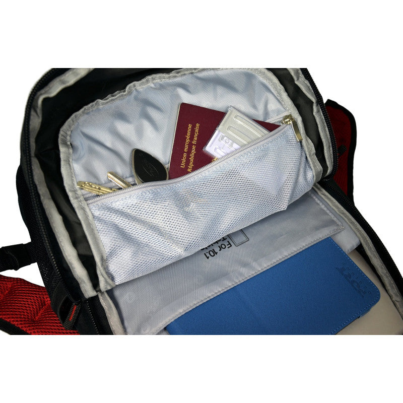 Port Designs Houston II ECO Notebook-Rucksack bis 17,3" – abschliessbar, r-PET – Schwarz