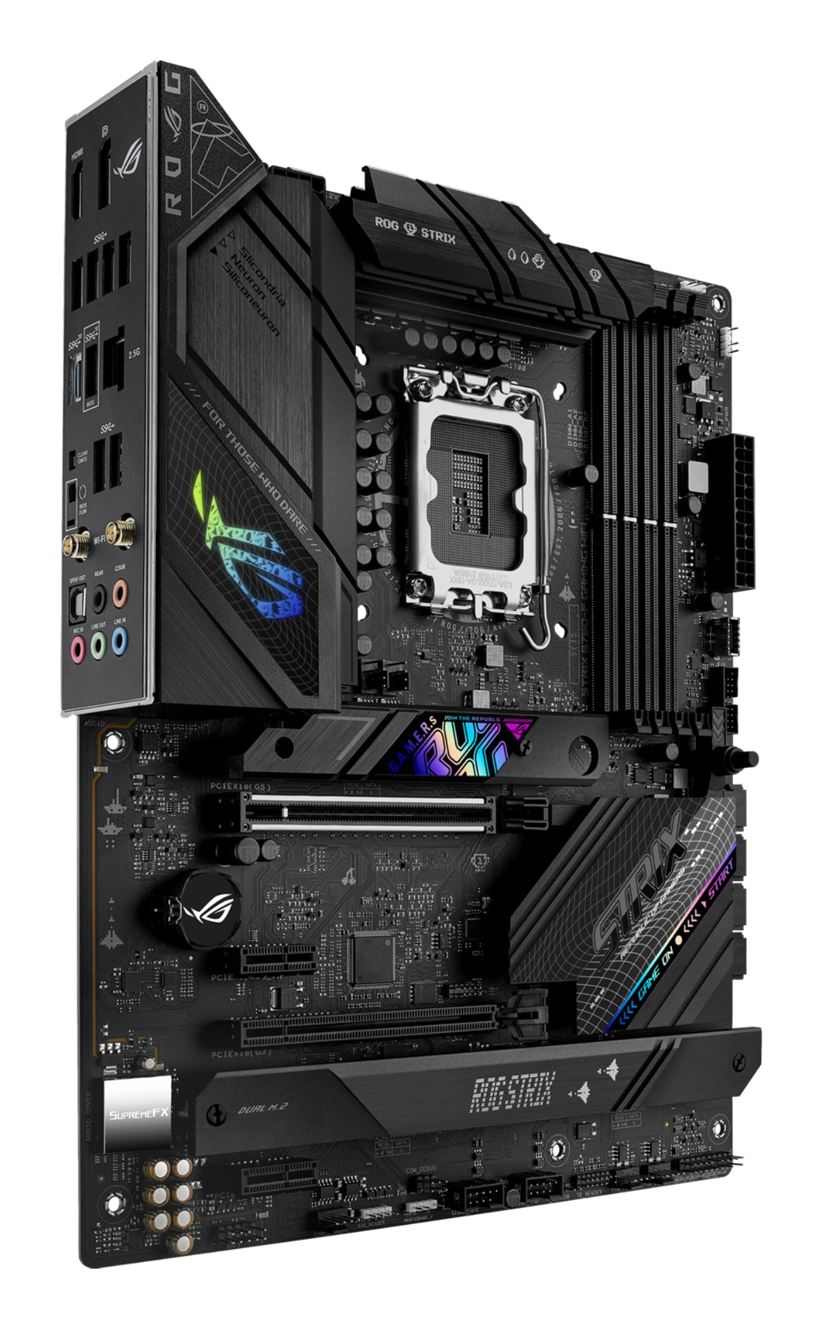 ASUS ROG STRIX B760-F GAMING WIFI – Mainboard – LGA 1700, Intel B760, ATX, DDR5