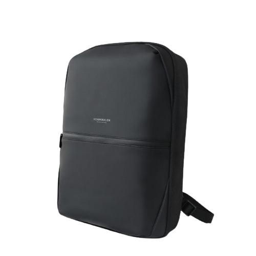 Vonmählen Horizon – Notebook-Rucksack – für 15,6"-Notebook, 20 l, Mikrofaserleder, schwarz, USB-Anschluss