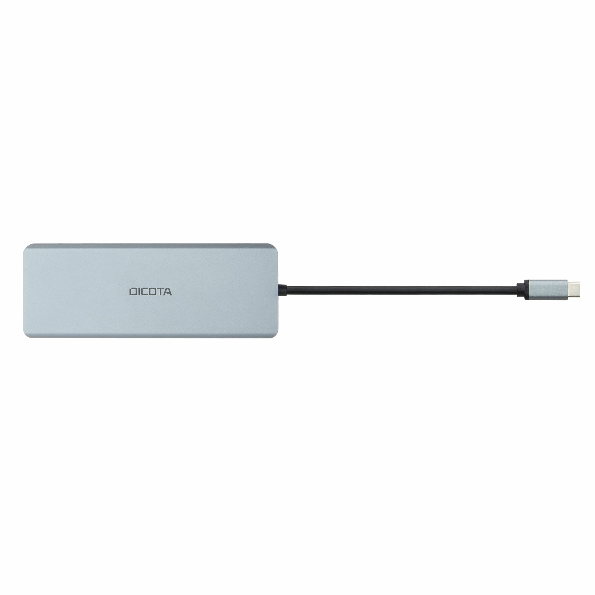 DICOTA D32065 Dockingstation – USB-C, 1× DP, 2× HDMI, 5× USB-A, 100 W PD, GbE, SD/microSD, 3,5 mm Audio