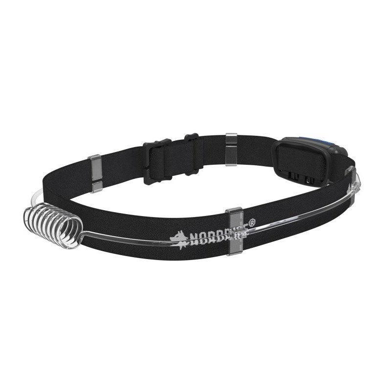 NORDRIDE Stirnlampe Active Sport R – 330 lm, 160 m, IP65, Laufzeit 22 h – Schwarz
