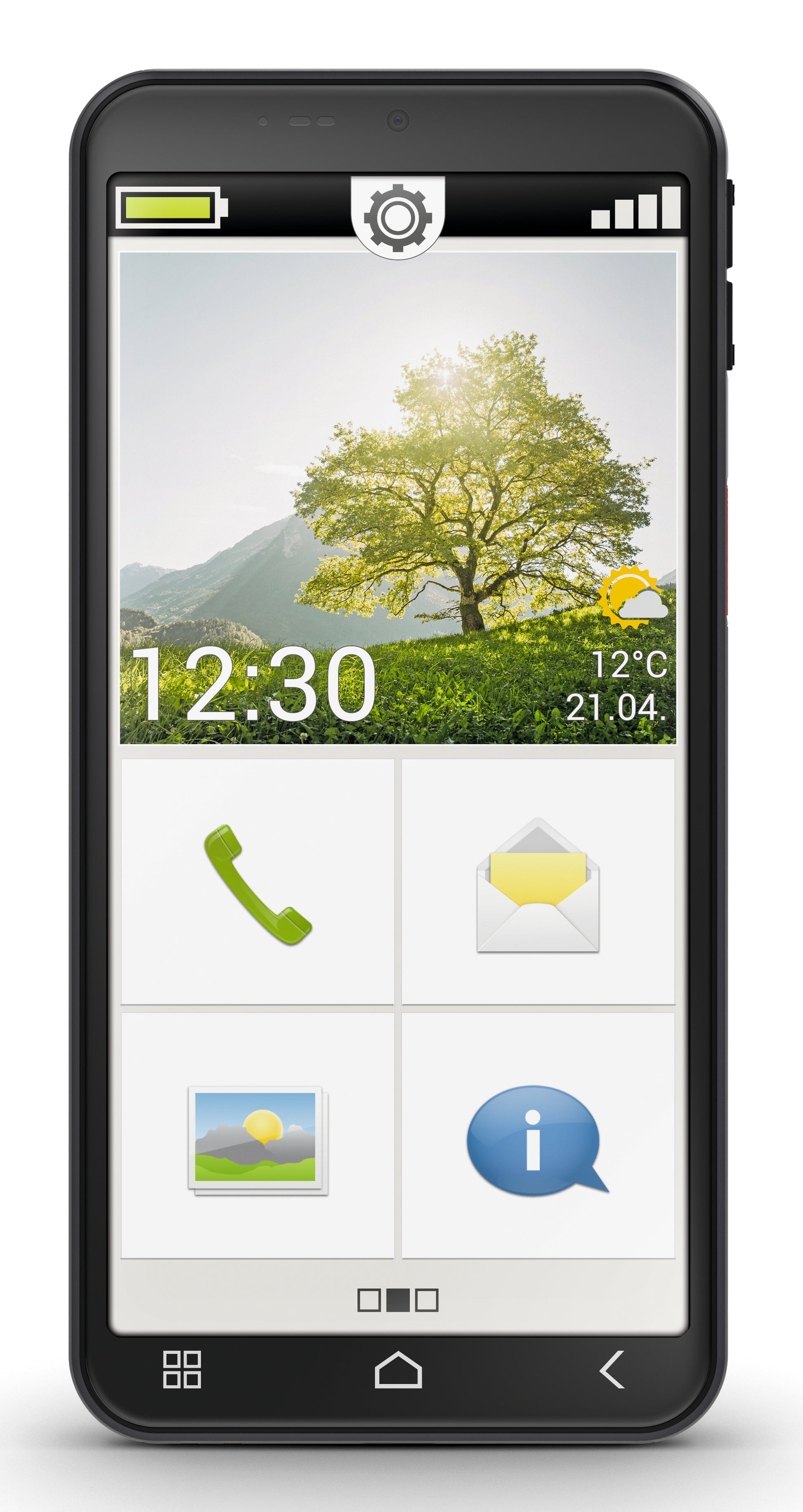 Emporia ME.7 – 5,5" – 128 GB – Schwarz