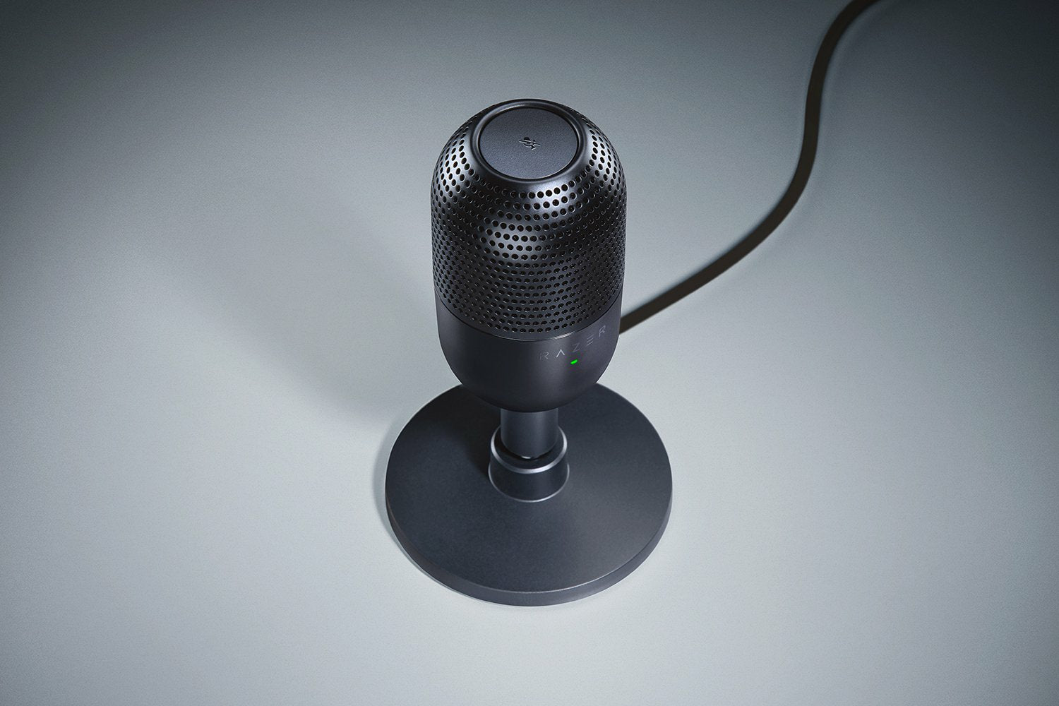Razer Seiren V3 Mini – Tischmikrofon – USB-C, Superniere, 24 Bit/96 kHz – Schwarz