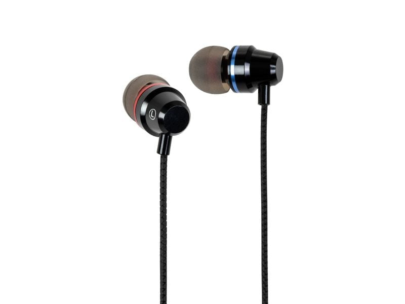 ONIT F01763 In-Ear Headset – Stereo, 3,5 mm Klinke, Schwarz