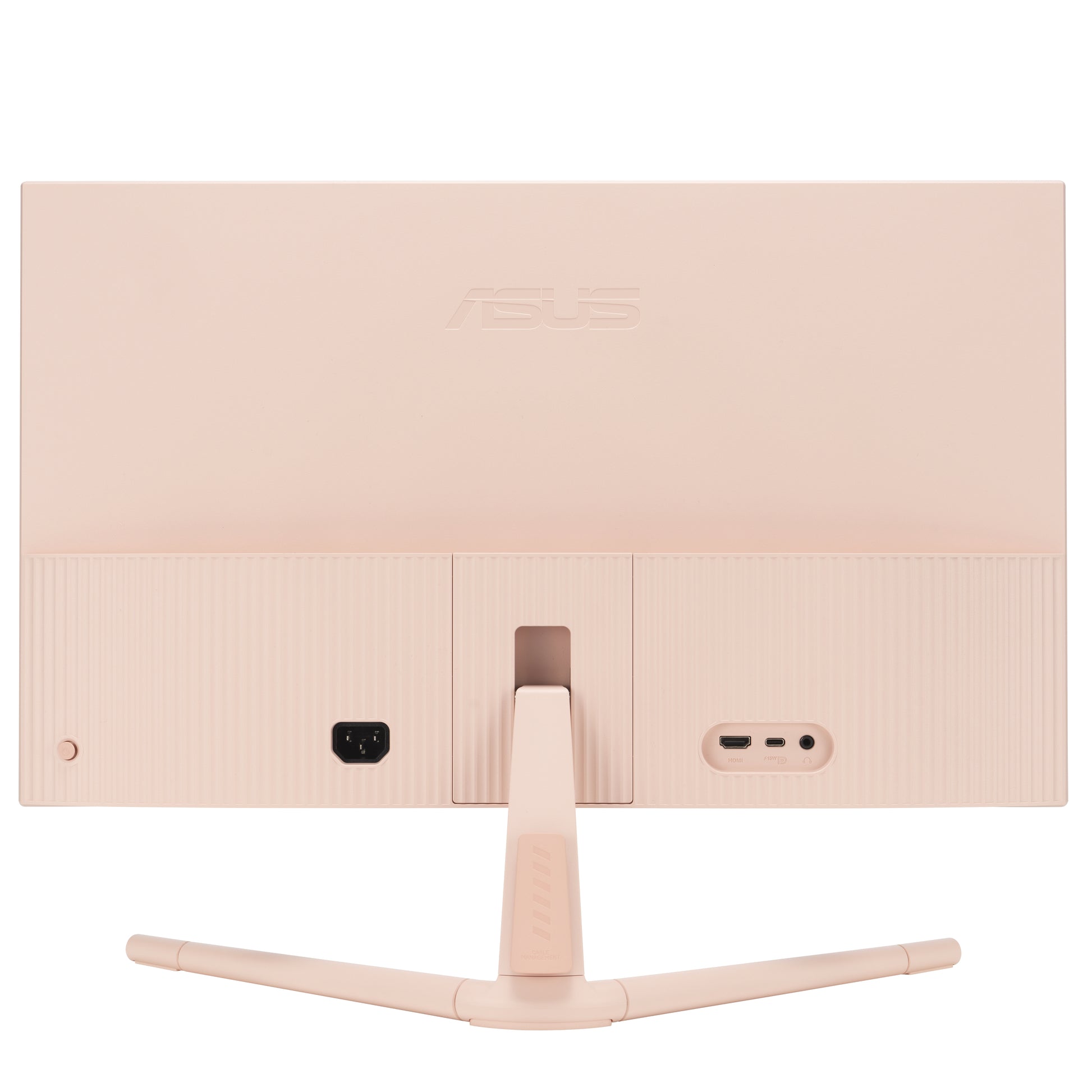 ASUS VU249CFE-P – Monitor, 23,8", IPS, 100 Hz, 250 cd/m², USB-C, Adaptive Sync, VESA 75 × 75, Pink