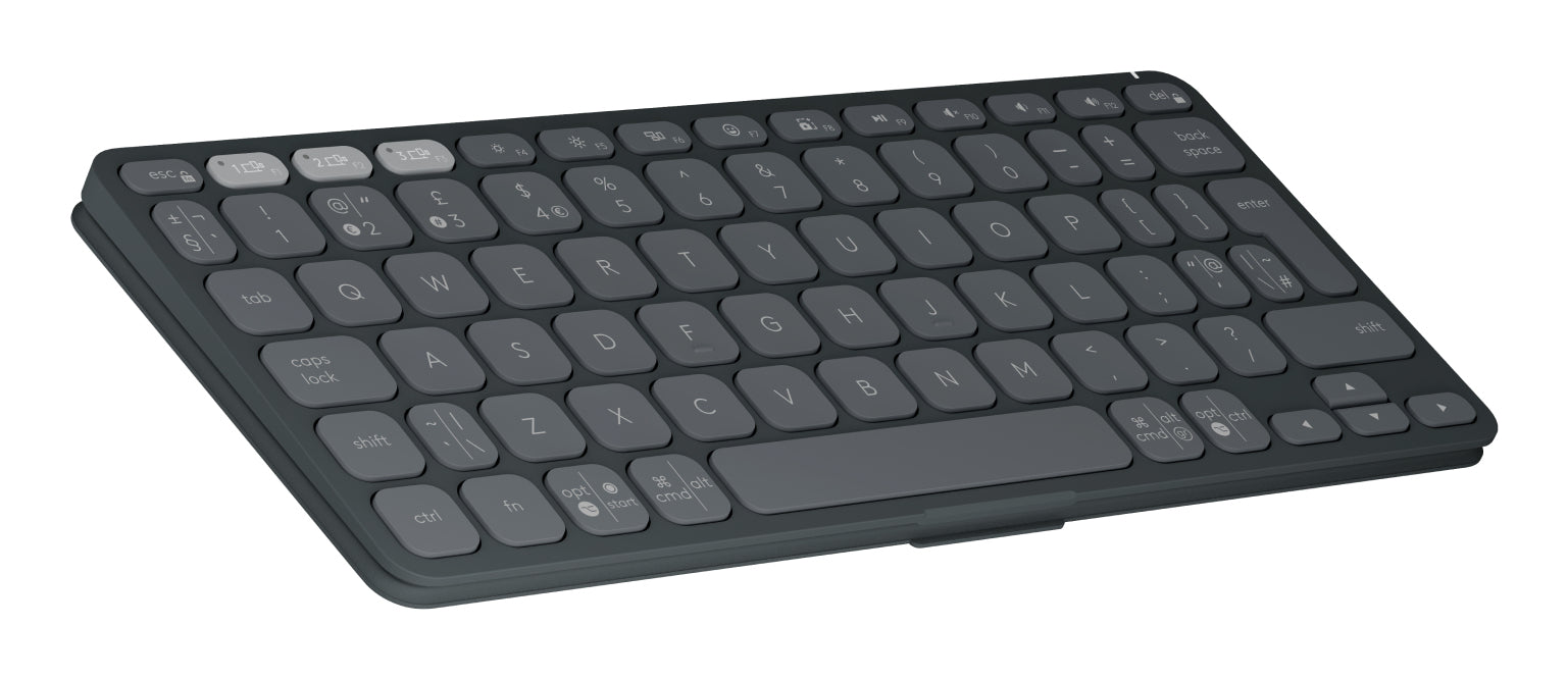 Logitech Keys-To-Go 2 – Tastatur, US-Layout (EN), Graphit