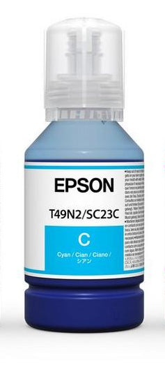 Epson T49H Cyan Tintenpatrone (Original) – 140 ml – für SureColor SC‑T3100x