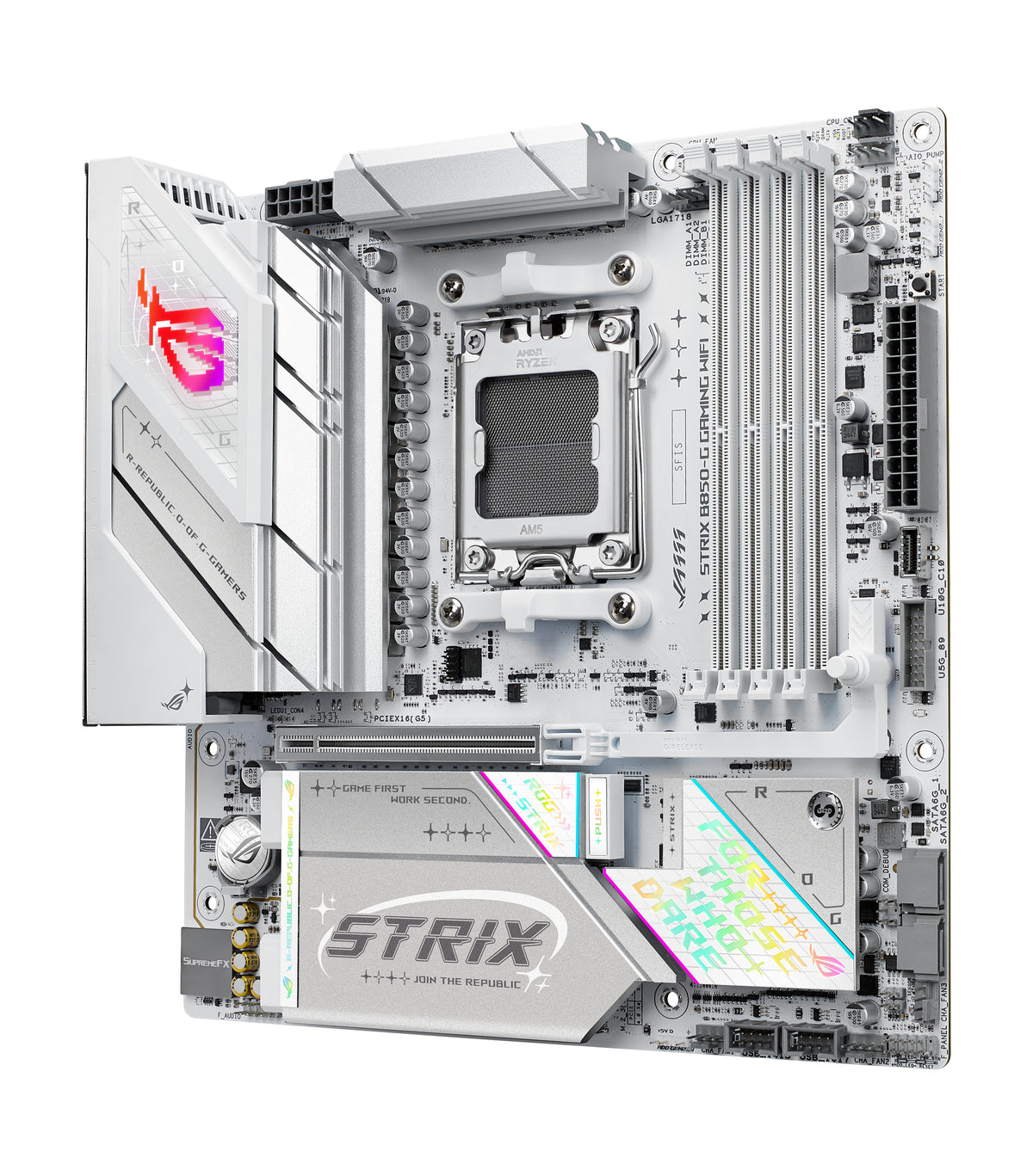 ASUS ROG STRIX B850-G GAMING WIFI – Mainboard – Sockel AM5, AMD B850, mATX, DDR5
