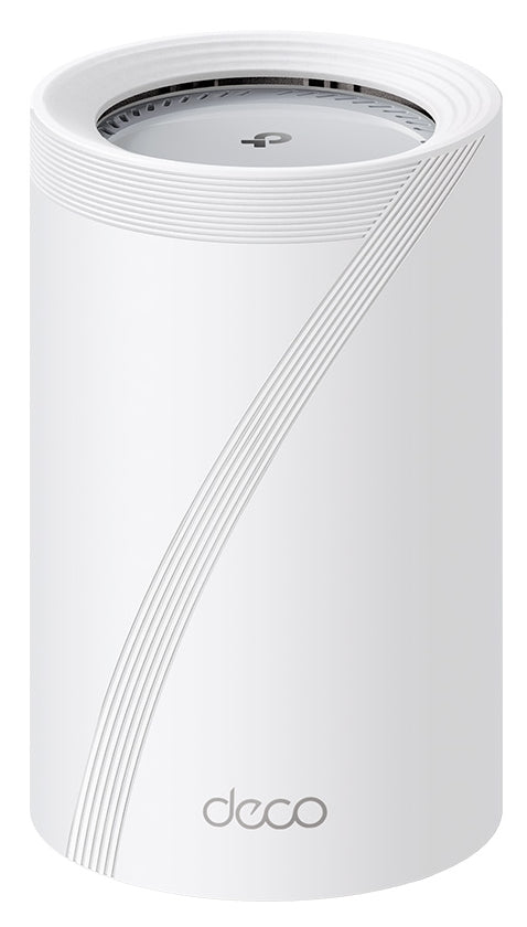 TP-Link Deco BE65 Pro (BE9300) – Mesh-WLAN-System, Wi-Fi 7, Tri-Band (2,4/5/6 GHz), 5GbE, Weiss