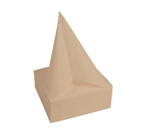 PRONAPPE Servietten braun – 38 × 38 cm, 2-lagig – 40 Stück