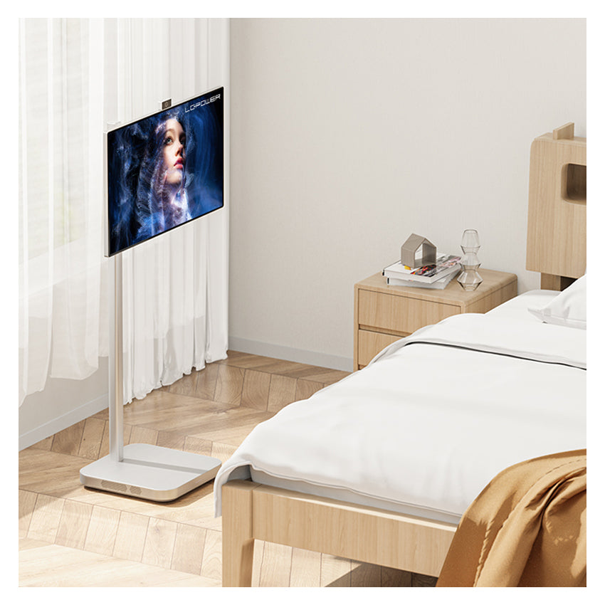 LC-Power LC-M32S4K – Monitor, 31,5" 4K UHD (3840 × 2160), VA, Touch, 60 Hz, 350 cd/m², Webcam, USB-C, Silber