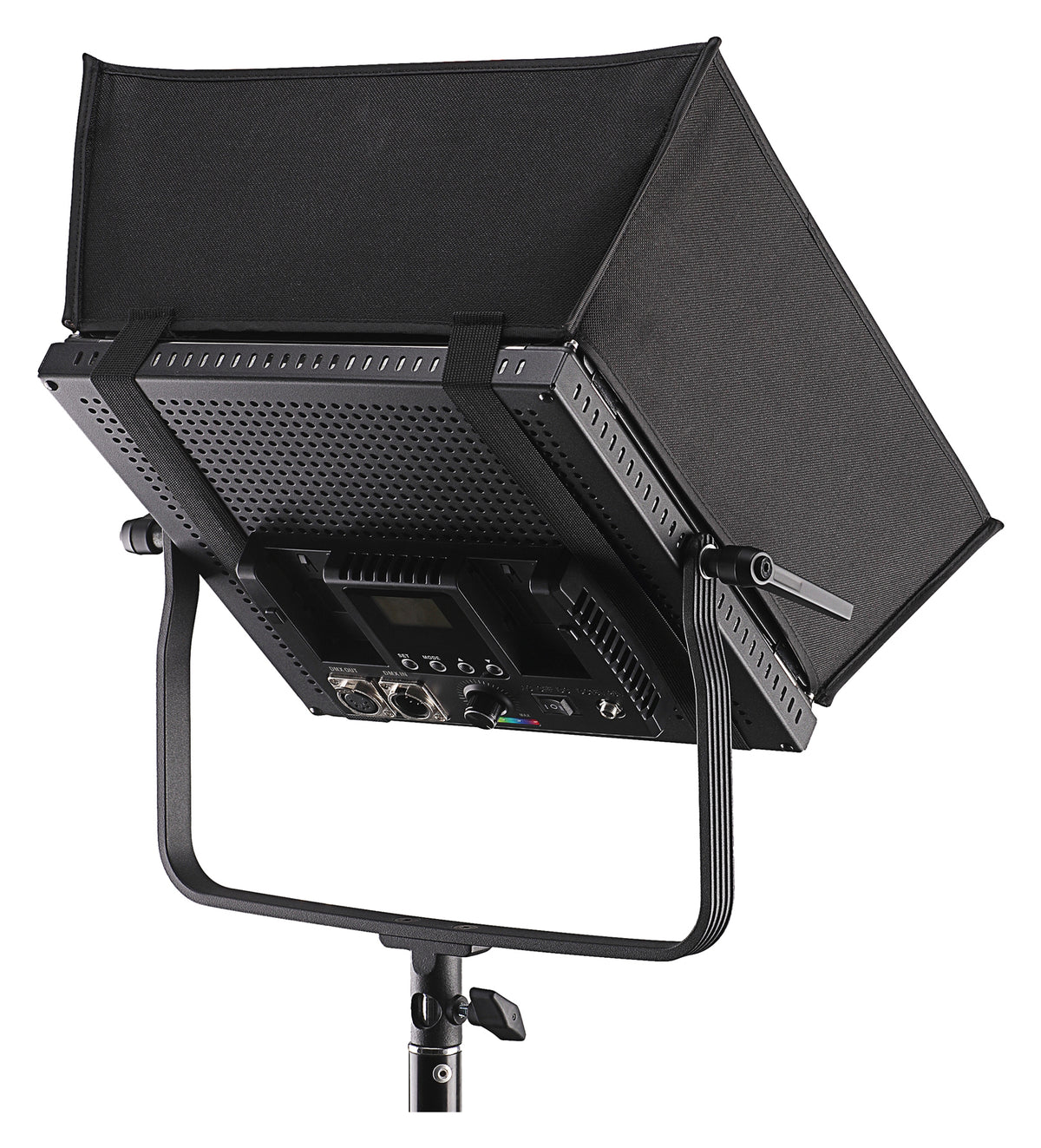 PATONA 4273 Softbox mit Gitternetz – 275 × 275 × 140 mm – für PATONA LED 60W RGB