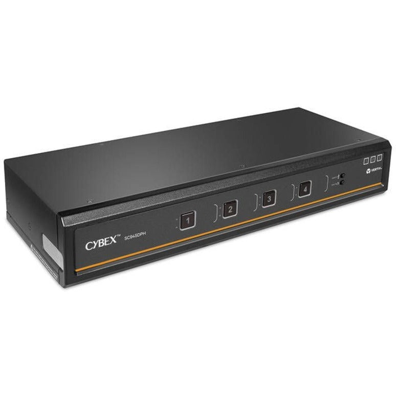 Vertiv SC945DPH – 4-Port DP/HDMI Dual-View KVM-Switch – 3840 × 2160, Rack 1U