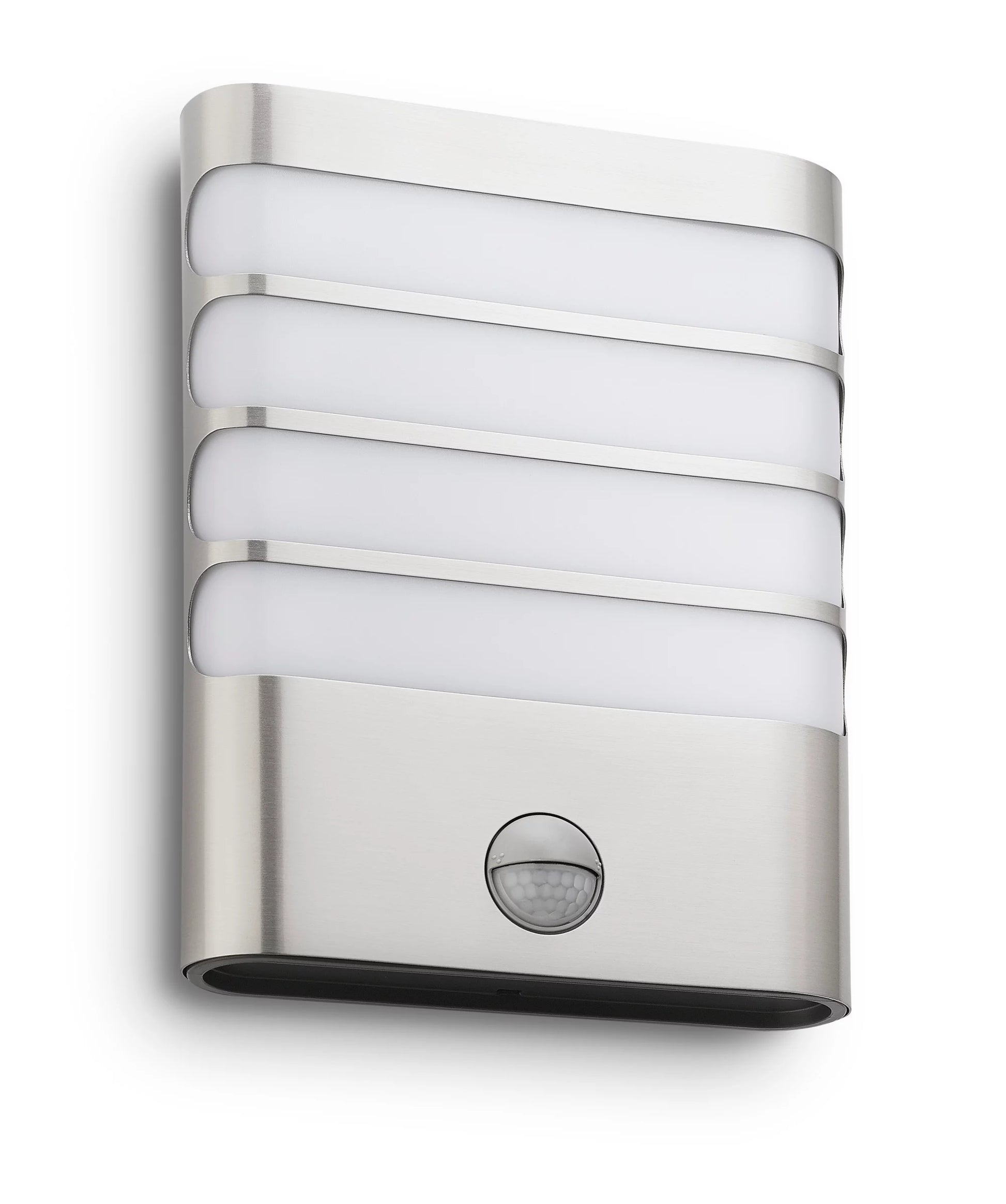 Philips by Signify Philips Aussenwandleuchte – 400 lm, 4 W, Warmweiss, IP44 – mit Bewegungsmelder