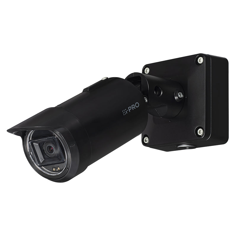 i-PRO WV-S1536LNA-B Bullet – 1080p – 9,3× Zoom – PoE – IP66 IK10