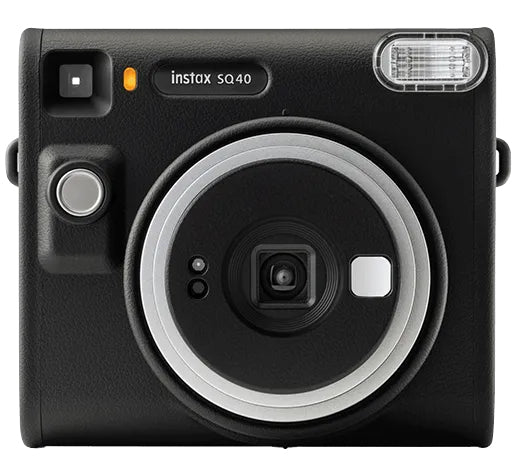 Fujifilm Instax Square SQ 40 – Sofortbildkamera Instax Square, schwarz
