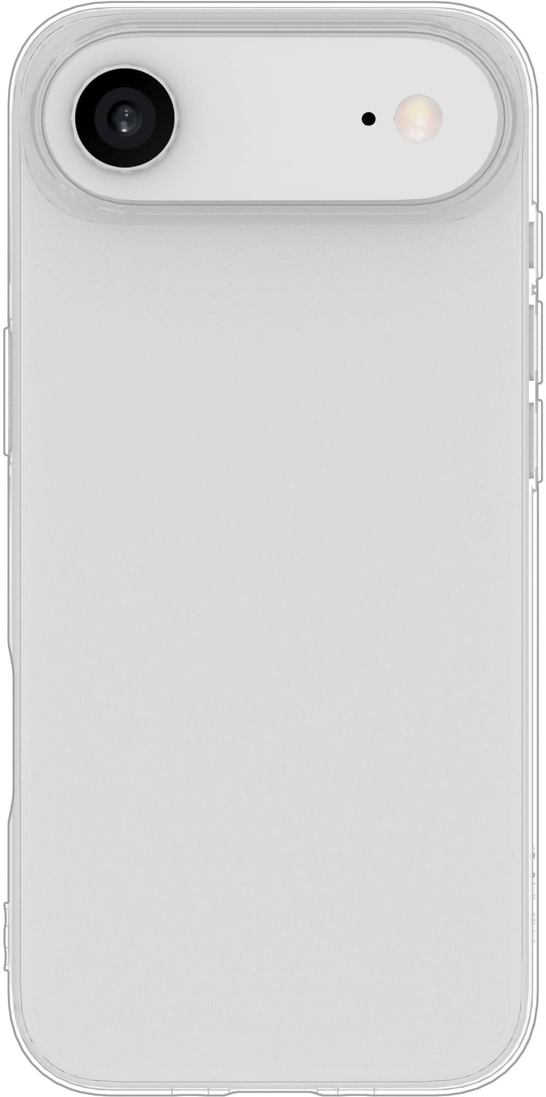 eSTUFF Backcover – für Apple iPhone 17 Air, MagSafe, TPU, Transparent, bis 1,2 m sturzsicher