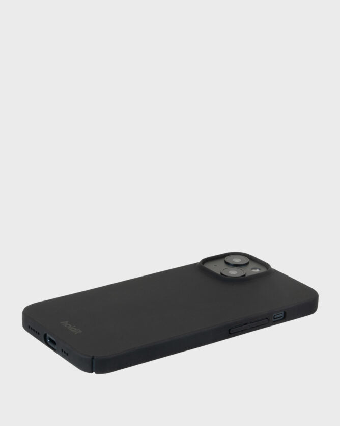 HoldIt Backcover – für Apple iPhone 15, Recycling-Kunststoff, schwarz