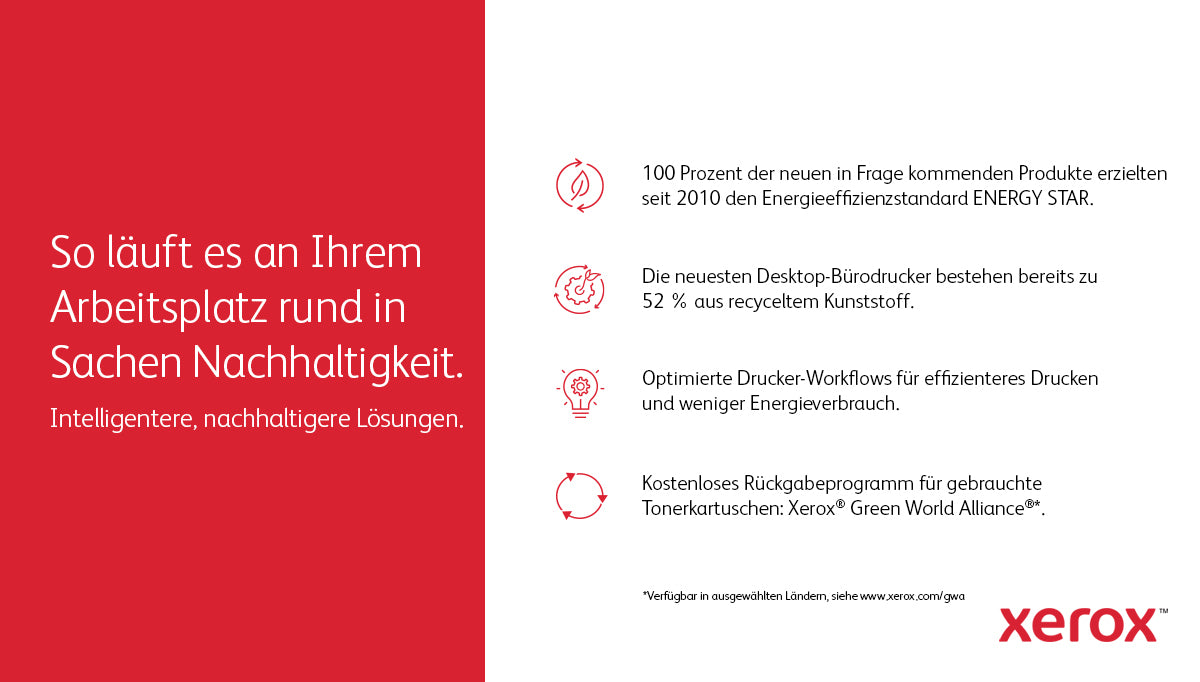 Xerox VersaLink C620 – A4, Duplex, 50 Seiten/Min., Papier: 650 Blatt