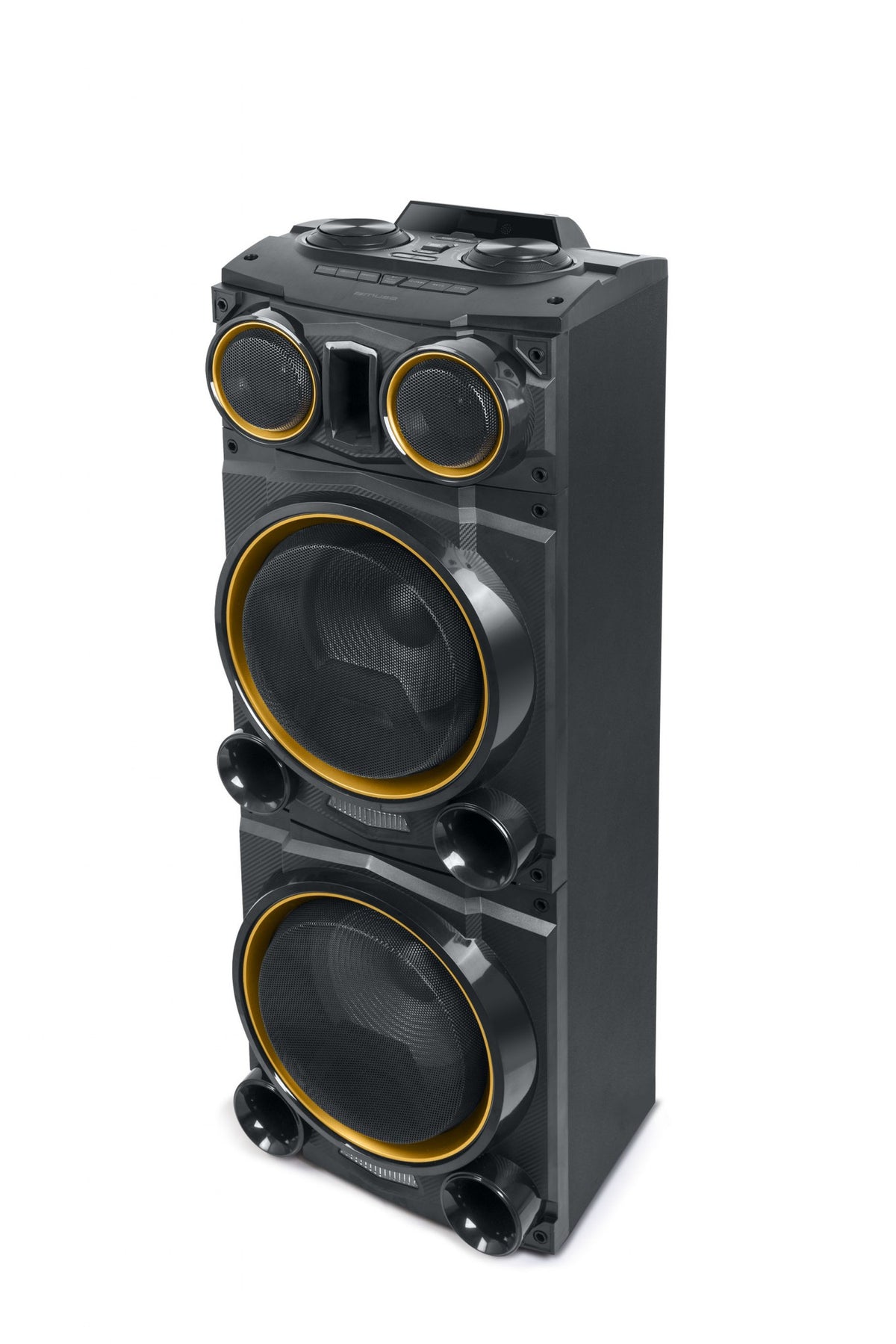 Muse M-1988 DJ – Party-Lautsprecher – 800 W, LED, Schwarz