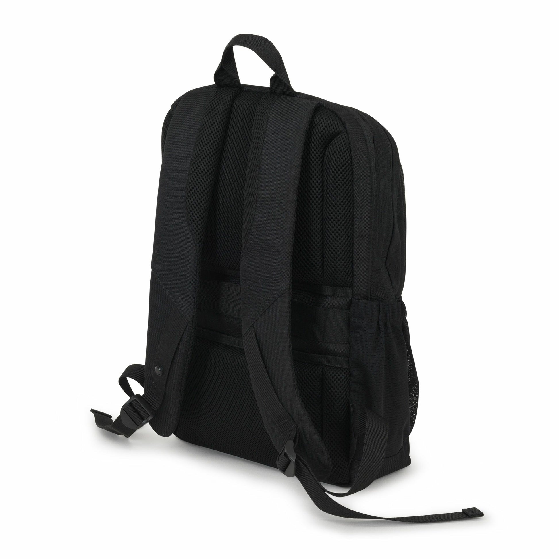 DICOTA Notebook-Rucksack für Notebooks bis 15,6" – Abschliessbar, aus recycelten Materialien – Schwarz