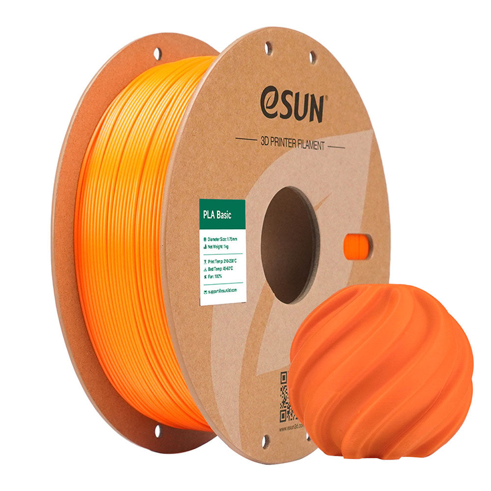eSun 3D-Drucker-Filament PLA 1,75 mm Orange, 1 kg