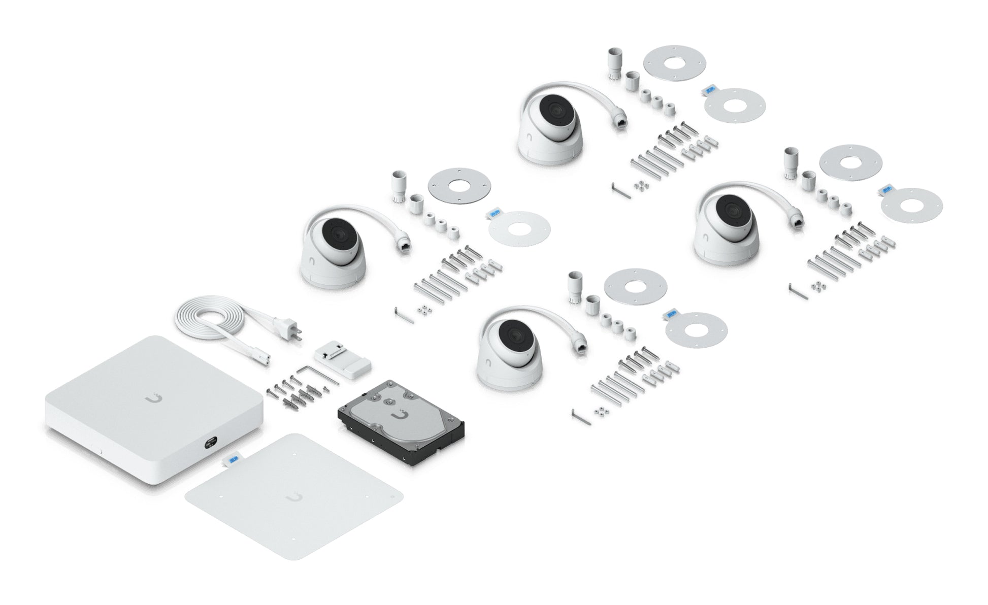 Ubiquiti UniFi Protect UNVR-INSTANT-KIT Turret – 4MP – IR 30 m – PoE – IP66