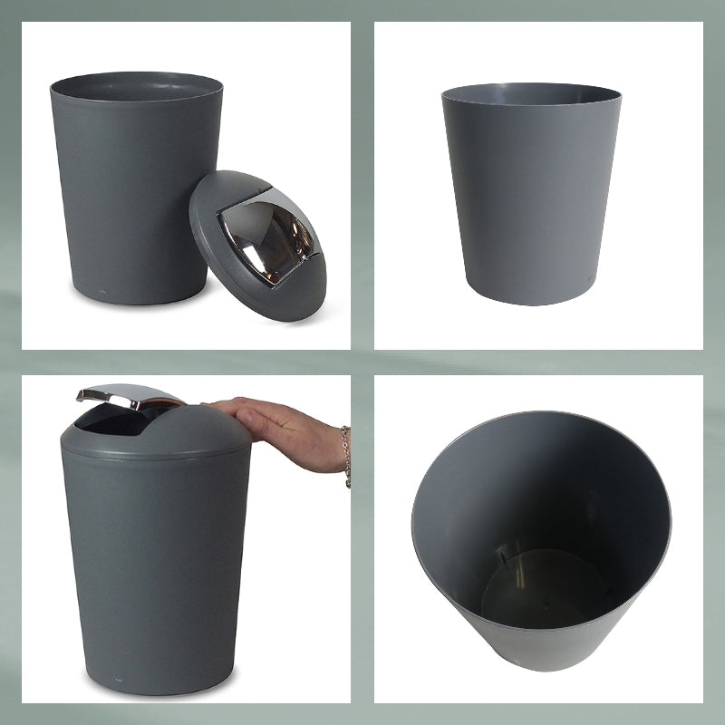 Kela Kosmetikeimer Marta – 1,7 l – Kunststoff, rund – weiss