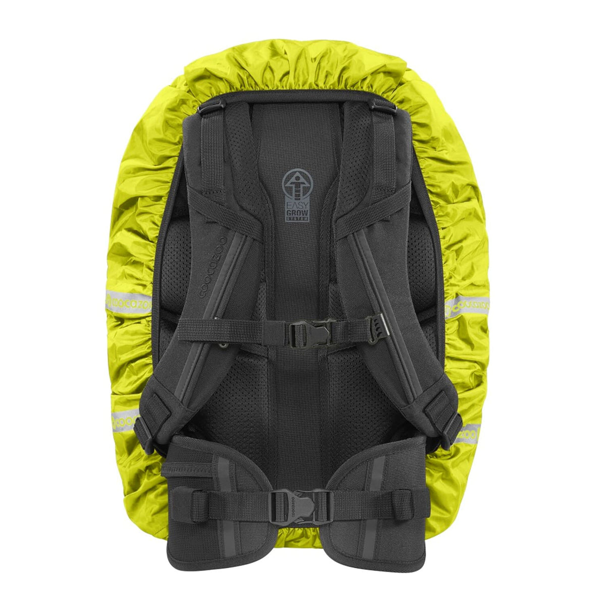 coocazoo – Rucksack-Regenschutz – Wasserdicht – für coocazoo Schulrucksäcke – Gelb – Nylon – 1 Stk.