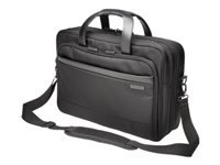 Kensington Contour 2 Notebook-Tasche bis 15,6" – wasserfest, Trolley-Band – Schwarz