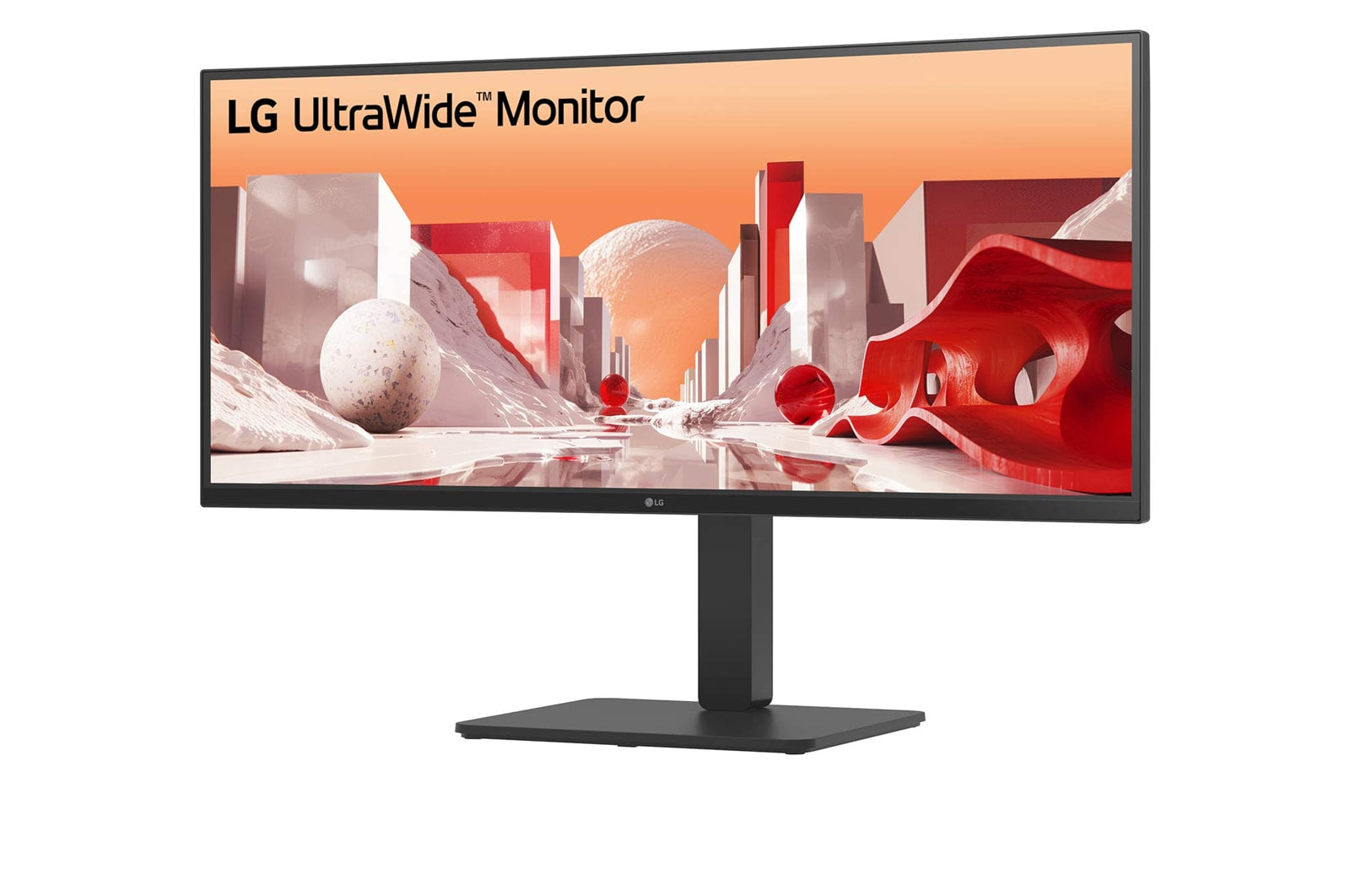 LG 34BA85QE-B – 34" Curved 3800R, 3440 × 1440 (UWQHD), IPS, USB-C 90 W, Webcam, KVM, LAN