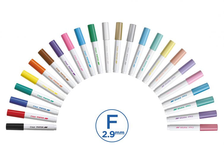 Pilot Adventskalender-Set – 3 Pigmentmarker – 60 × 535 × 100 mm