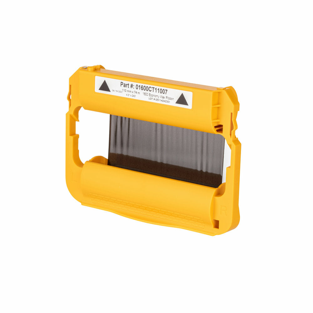 Zebra Wachs Thermotransferband 74 mm × 110 m, für ZD420c, ZD420c-HC, 1'600 Seiten, 6er-Pack