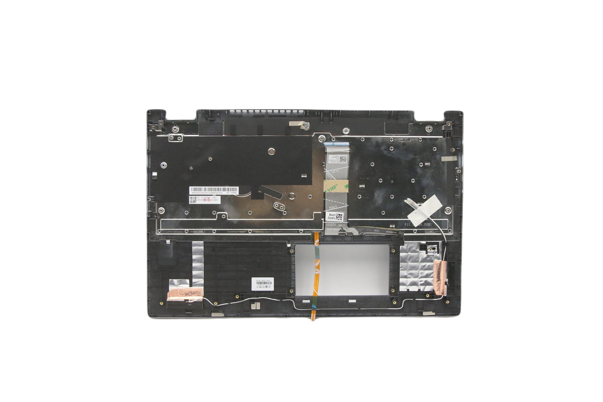 Lenovo Tastatur-Case für IdeaPad Flex 5-15ALC05 – Kabelgebunden, mit Beleuchtung, Nummernblock – Grau
