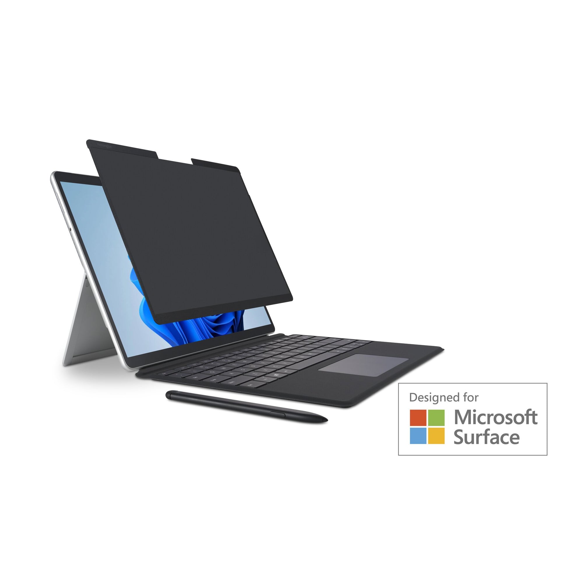 Kensington MagPro Elite Blickschutzfilter – für Surface Pro (Auswahl), 13", PET, schwarz/transparent