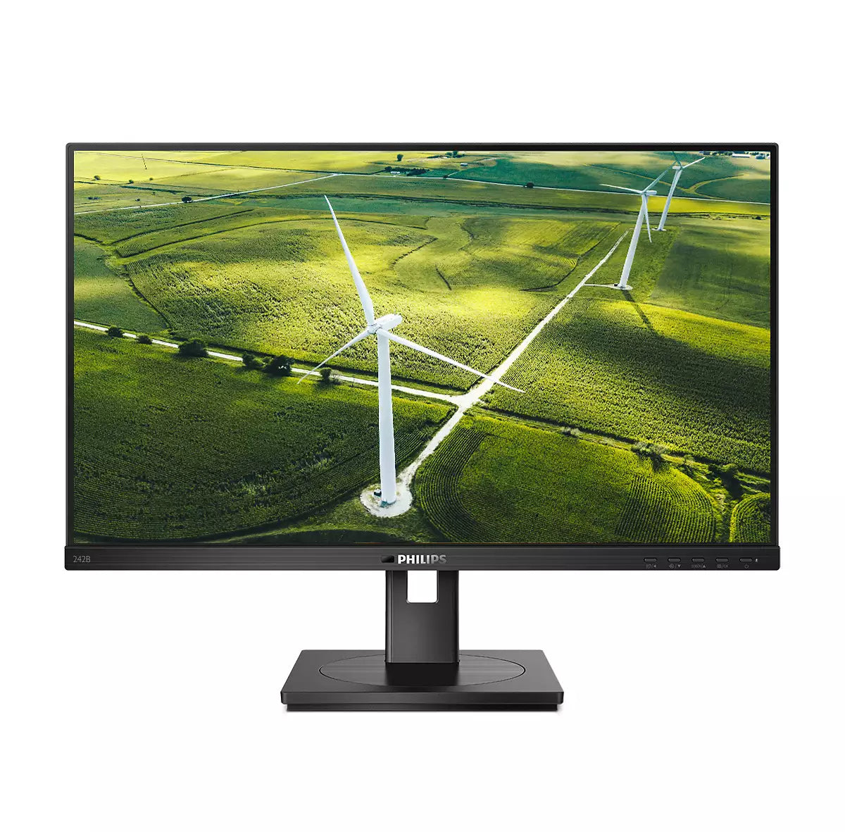 Philips 242B1G/00 – Monitor, 23,8", 1920 × 1080 (Full HD), IPS, 75 Hz, 250 cd/m², VESA 100 × 100, Schwarz