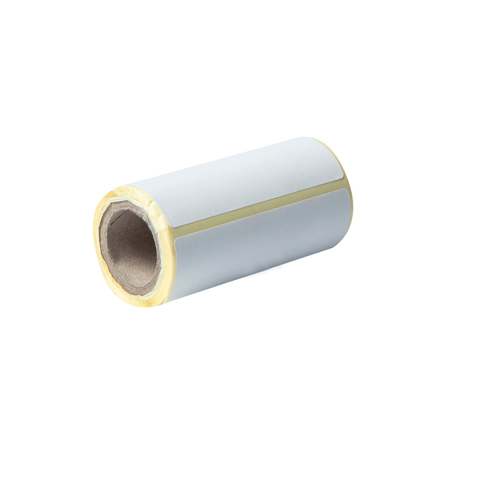 Brother Druckeretiketten, 76 mm × 44 mm, weiss, für TJ-4020TN und andere, 1 Rolle (70 Etiketten)