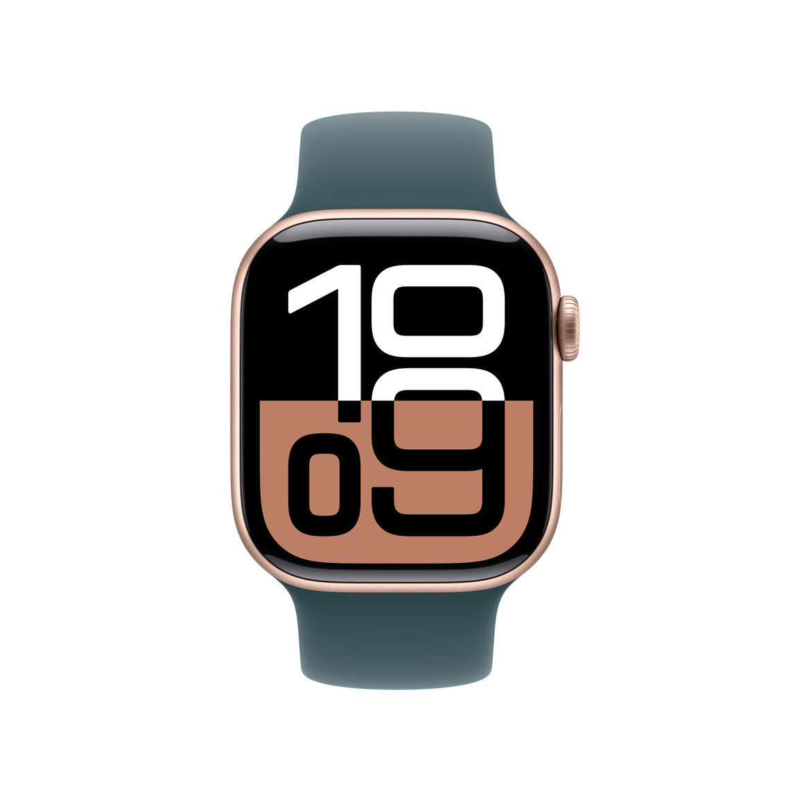 Apple Sportarmband – Armband – für Apple Watch 42 mm, La Green (Dunkelgrün), M/L, Polymer