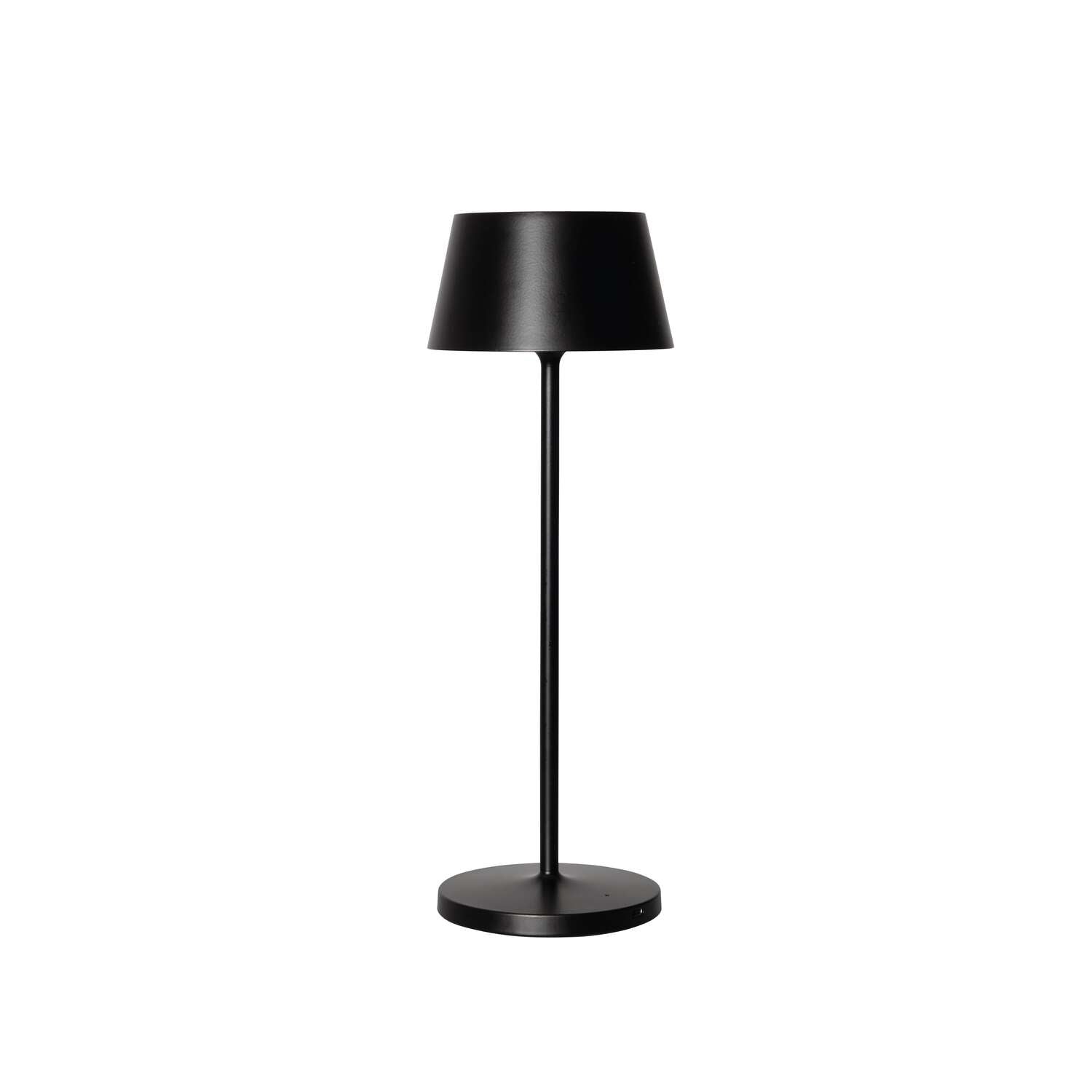 MAUL LED Tischleuchte Nina – Akku, USB-C & Ladestation, stufenlos dimmbar – 4000 K – 210 lm 3 W – Schwarz