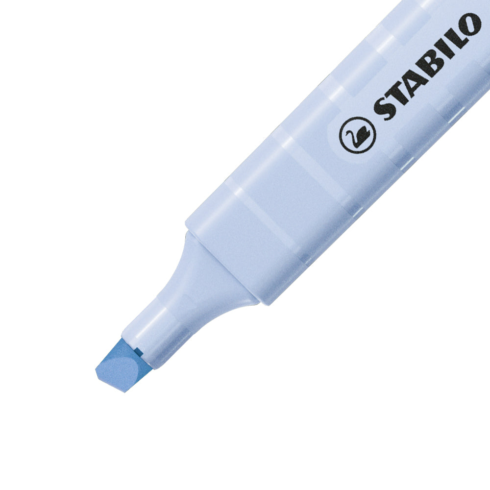 STABILO swing cool Textmarker Desktop Set 18 Farben – Keilspitze, 1–4 mm