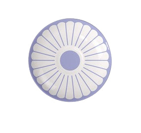 Villeroy & Boch Fleur bleu Espressountertasse – Porzellan, blau, 6 Stück