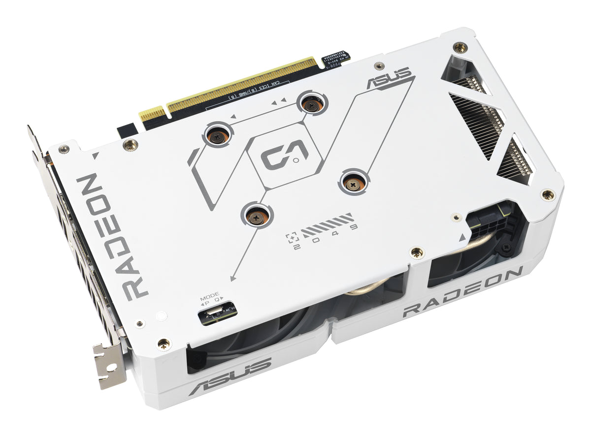 ASUS Dual Radeon RX 9060 XT WH 16G – PCIe Grafikkarte – 1×HDMI, 2×DisplayPort, PCIe 5.0
