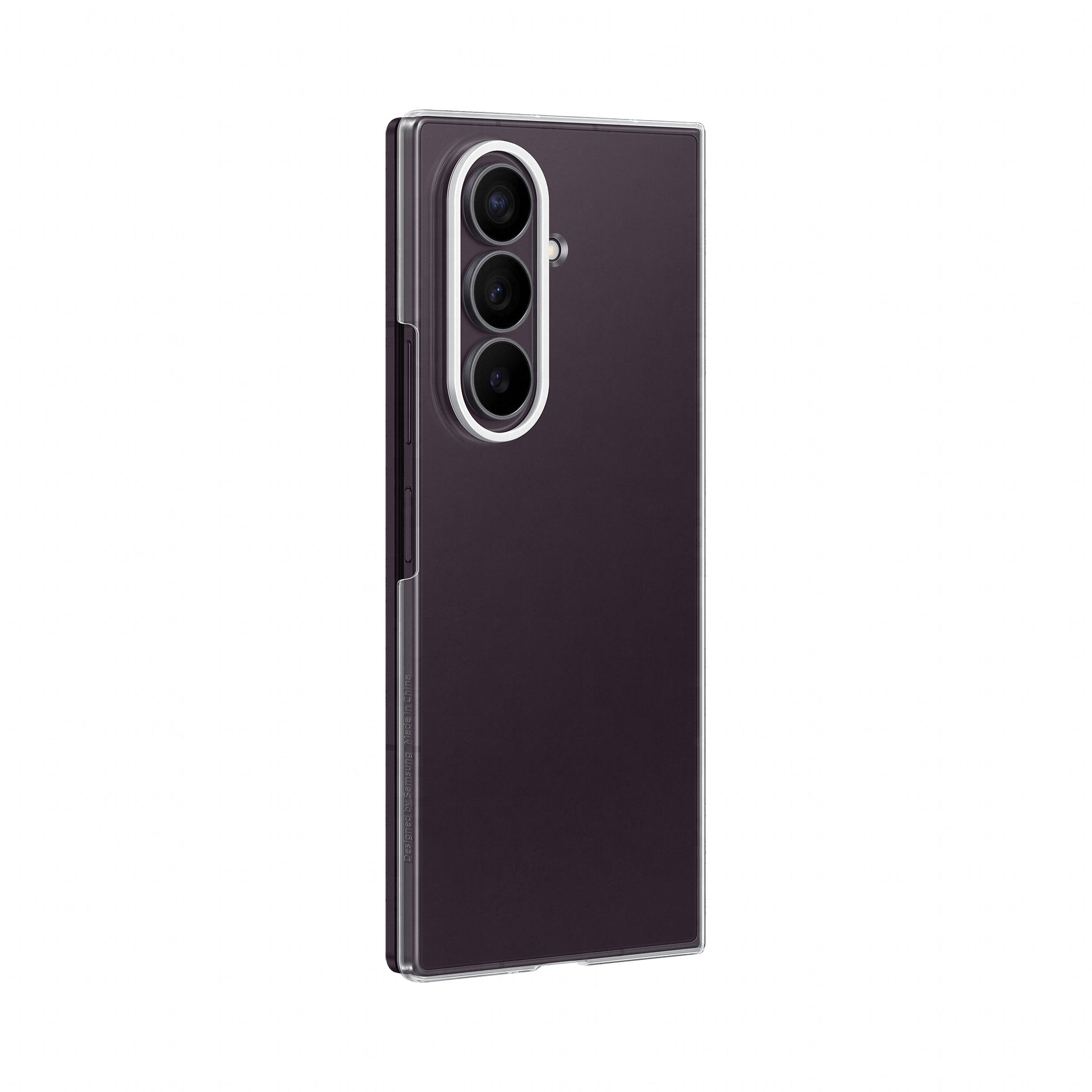 Samsung EF-QF976CTEGWW Backcover – für Samsung Z Fold8 Ultra, Transparent, kratzresistent