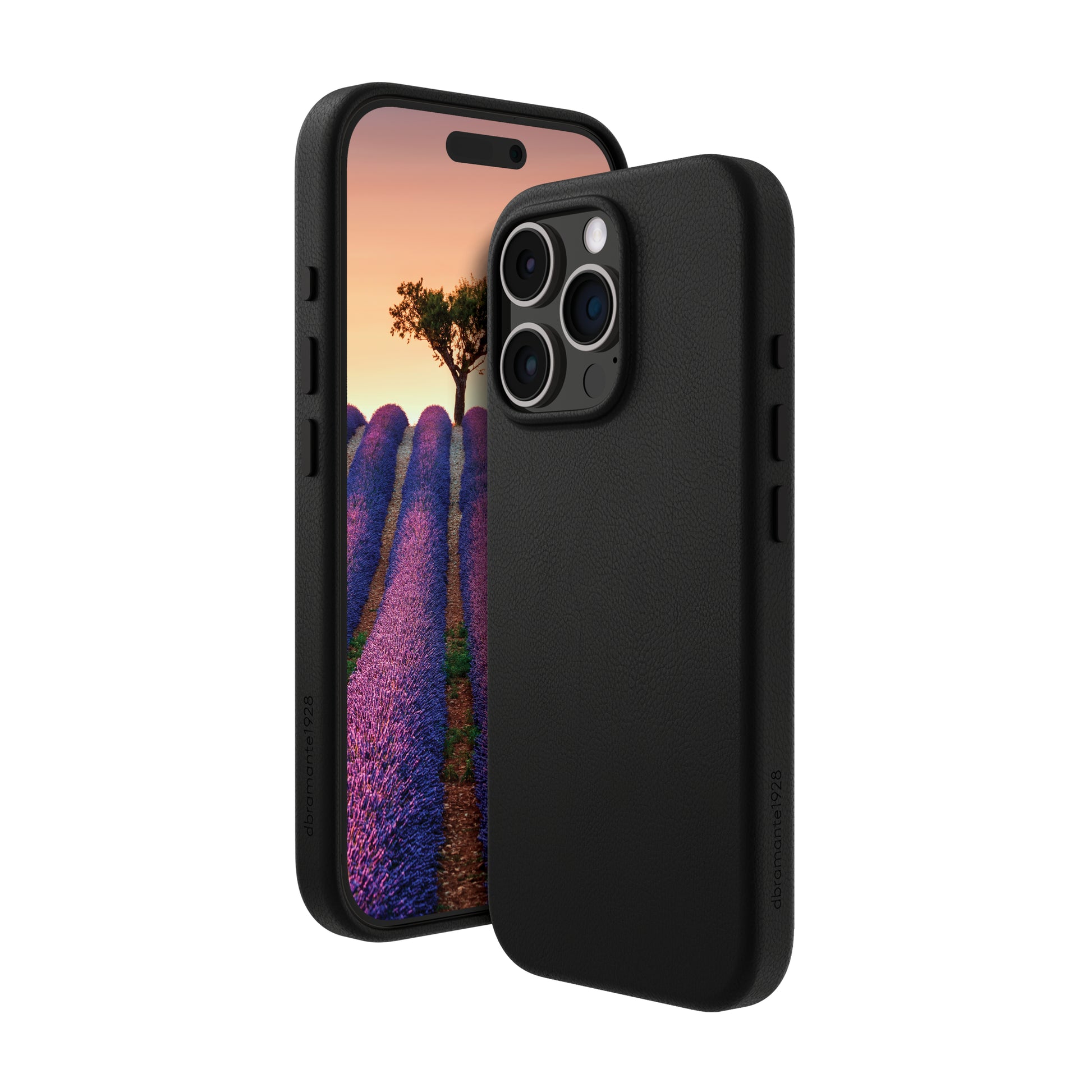 dbramante1928 Roskilde Backcover – für Apple iPhone 16 Pro, MagSafe, Recycling-Kunststoff, schwarz
