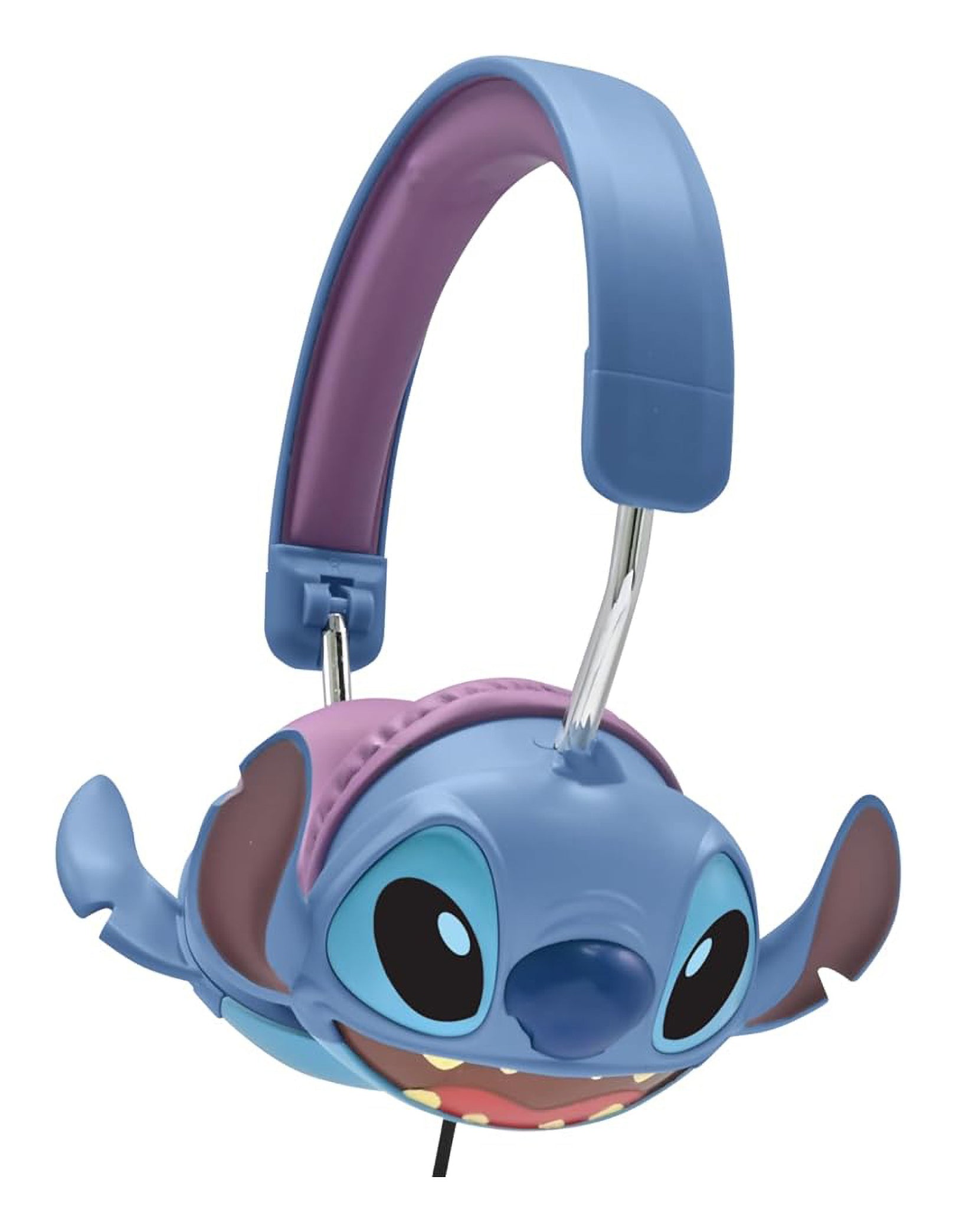 Lexibook Disney Stitch HP015D Kinderkopfhörer – On-Ear, Kabelgebunden, 3,5 mm Klinke, 85 dB Lautstärkebegrenzung, Blau
